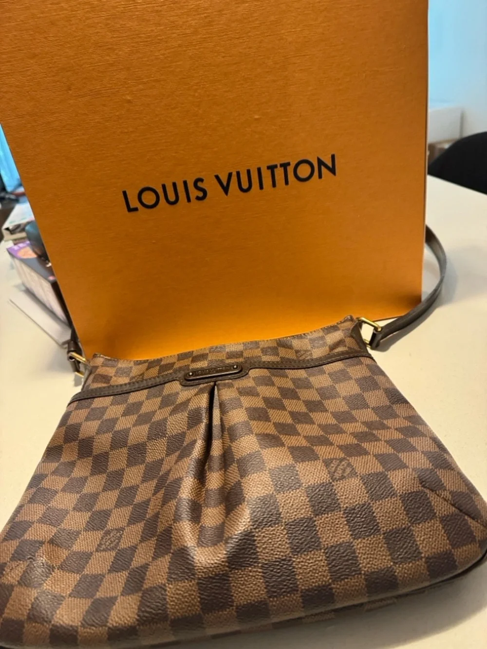 Louis Vuitton Damier Ebene Bloomsbury PM Shoulder Bag - Picture 2 of 15